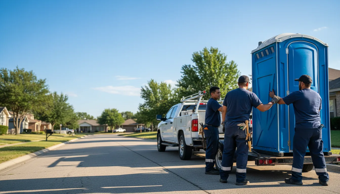 Portable Toilet Rental in Benton, IL near me